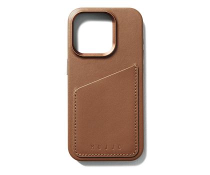 Etui do telefonów MUJJO FullLeatherWallet Case iPhone 15 Pro MagSafe tan ICMUJJOCL040TN